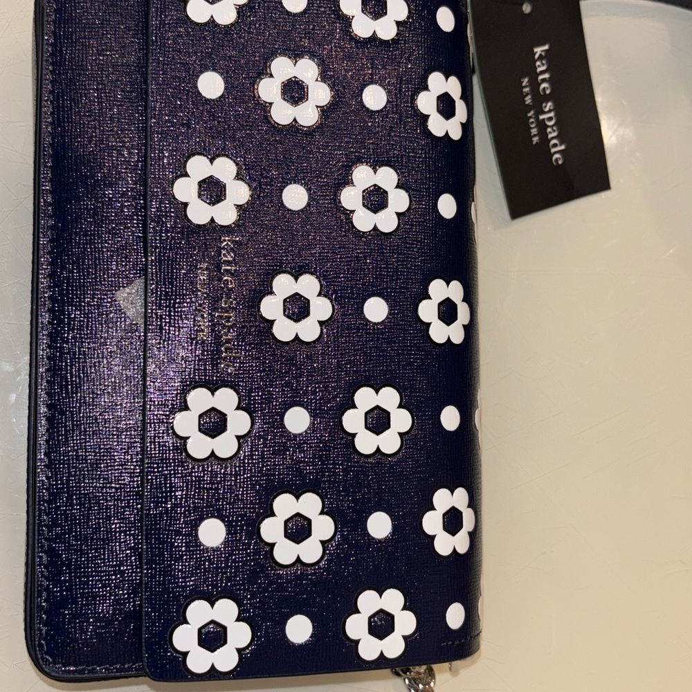Kate Spade Purple Floral Wallet